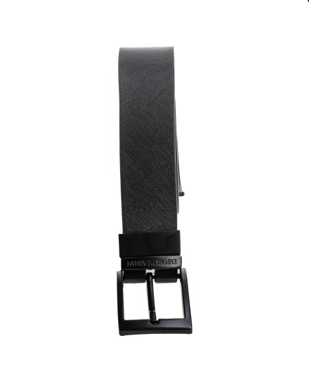 Shop EMPORIO ARMANI  Cintura: Emporio Armani cintura in pelle stampa palmellata.
Chiusura con fibbia logata.
Logo.
Composizione 100% Pelle di bovino.
Fabbricato in Italia.. Y4S195 Y739K-80605